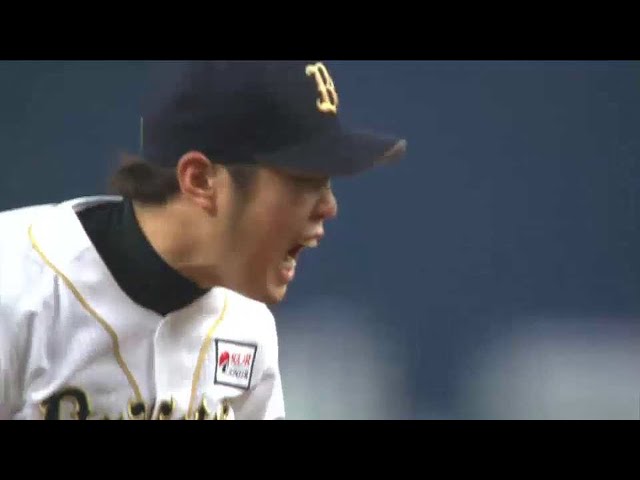 【CS 1st】3回表 バファローズ・西 満塁のピンチも2者連続三振で得点与えず!! 2014/10/14 Bs-F