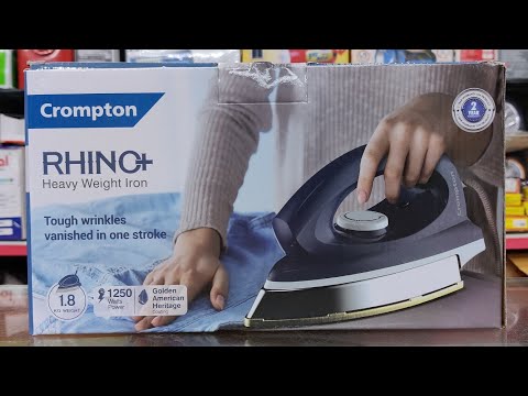 Crompton rhino plus dry iron 1250w
