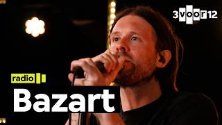 Bazart - ‘Begin Opnieuw, ‘Nacht In Amsterdam’ &amp; ‘Nooduitgang’ live at 3FM (VoorAan)