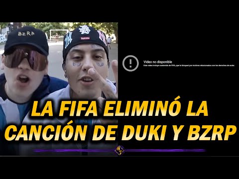 FIFA REMOVED "3 Stars in the set" by BZRP, DUKI ft LA T Y LA M