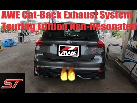 Focus ST with AWE Cat-Back Exhaust System Touring Edition