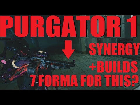 [WARFRAME] PURGATOR 1 - 7 Forma Build Showcase + Synergy | Techrot Encore