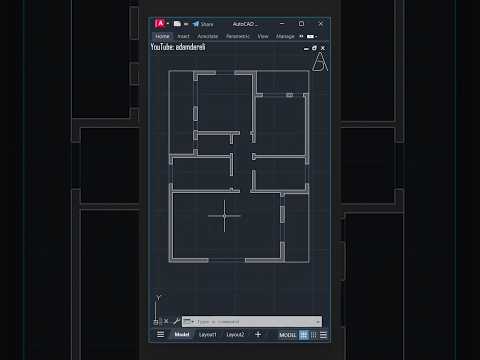 Intermediate To Advanced AutoCAD architecture floorplan architect
