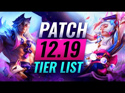 NEW UPDATE: Patch 12.19 Tier List & ALL CHANGES - League of Legends