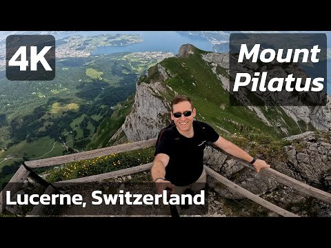 Lucerne Switzerland - Mount Pilatus Day Trip in 4K