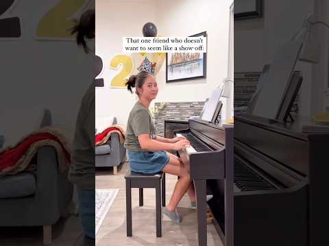 Finally 6 years of piano payed off😂 #sofimanassyan #viral #funny