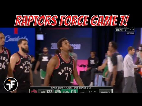 Kyle Lowry Hits the Dagger in Overtime! Raptors Force a Raptors still the Celtics!