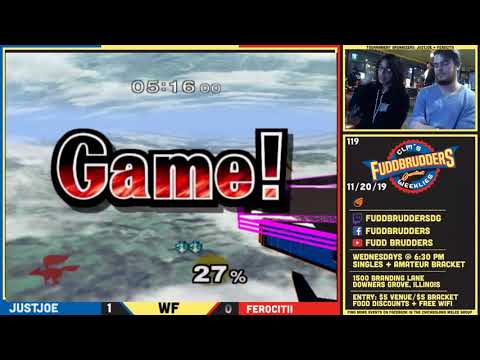 SSBM Ferocitii vs JustJoe FuddBrudders 119