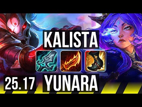 KALISTA & Pyke vs YUNARA & Neeko (ADC) | Godlike | EUW Challenger | 25.17
