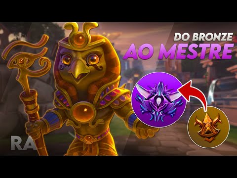 RA MID, RAZINHO É BRABO! - ⚡ Smite BR Conquista Bronze ao Mestre