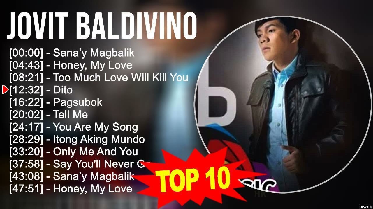 Jovit Baldivino 2023 MIX ~ Top 10 Best Songs ~ Greatest Hits ~ Full Album