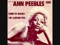Ann Peebles - Come To Mama - 1975