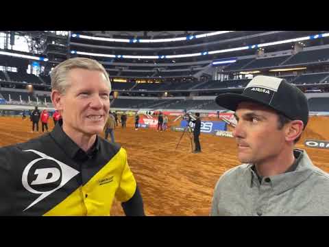 Dunlop Track Walk With Broc Glover - Arlington 2022