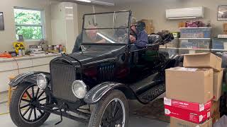  1924 Ford Model T Roadster-Start Up