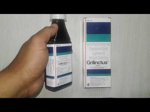 Grilinctus Syrup Best Anti Allergic and Non Narcotic Review