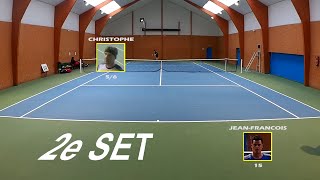 Christophe (5/6) vs Jean-François (15) - Interclubs 2016 - 2e set - 22/05/2016