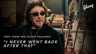 Tony Iommi tells Richie Faulkner about his first Gibson SG