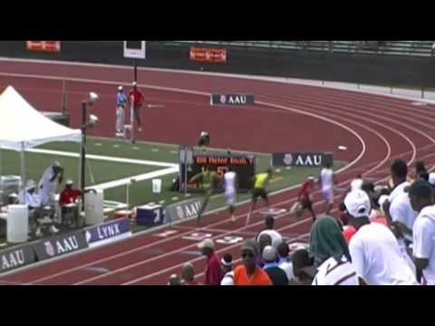 2012 AAU Junior Olympics Young Men 100m Final