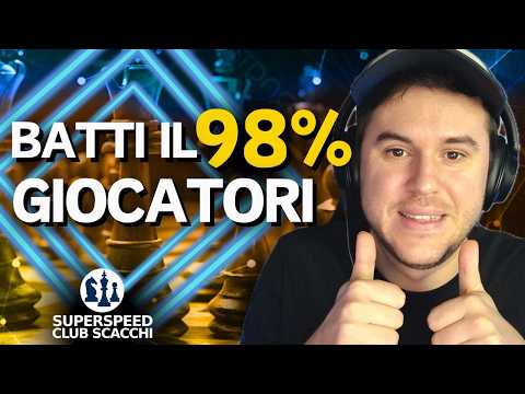 Come Battere il 98% degli Scacchisti (Apertura +Basi +Strategia +Tattica +Trucchi +Trappole)