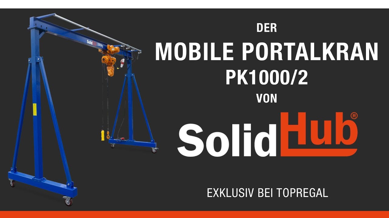 Product video: Gantry crane PK1000/2