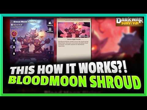 What REALLY Happens During Bloodmoon Shroud in Dark War Survival?