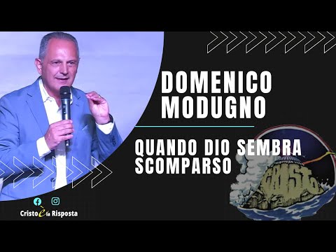 DOMENICO MODUGNO - QUANDO DIO SEMBRA SCOMPARSO