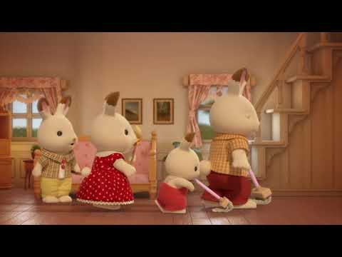 🐰Sylvanian Families em Português🐰Tudo é uma lição! EP1 -Peony-