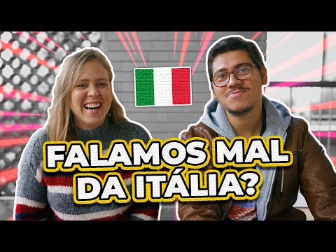 WHY DO WE TALK BADLY ABOUT ITALY AND WHY DON'T WE LEAVE HERE?