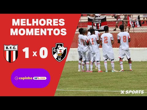 MELHORES MOMENTOS - BOTAFOGO-SP 1X0 VASCO