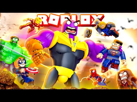 EVERY SUPER HERO vs SUPER VILLAINS in ROBLOX