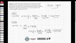 ENGINEERING HYDROLOGY -INTRODUCTION-2-Determine evaporation  of the  Reservoir or Lake