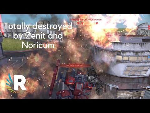 War Robots: Totally Destroyed by Zenit and Noricum in the New Skirmish Mode