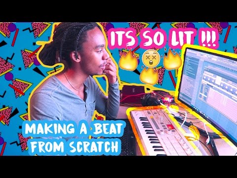 Making a beat from Scratch in fl studio.
