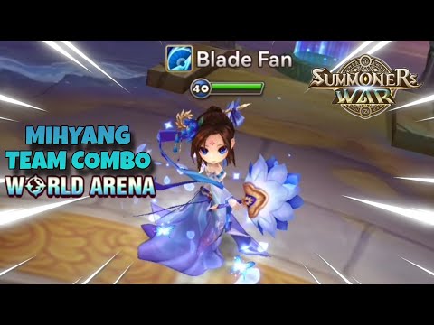 Mihyang Team Combo in World Arena Ep. 3 - Summoners War