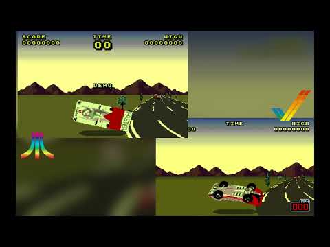 FASTER 50fps racing game - Atari ST vs Amiga