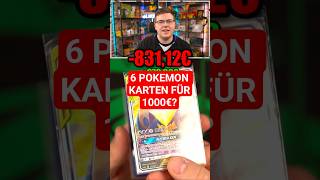 1000€ Pokémon Karten Kauf  #pokemonkarten #pokemon #shorts #nachtara
