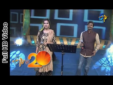 Mallikarjun and Sravana Bhargavi Performs - Boochade Song in Rajamandry ETV @ 20 Celebrations