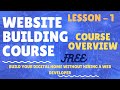 Website Building Course Overview Lesson 1 FREE Website Building Course