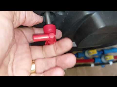 Caravan Truma hot water boiler- Hot water outlet connection non return valve. replacement.