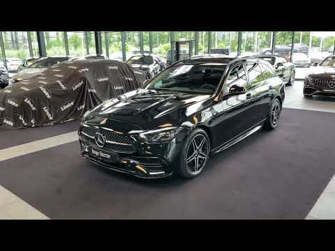 18986 Mercedes-Benz C 200 T AMG Line Night Assistenz CarPlay Panoram