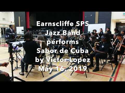 Earnscliffe SPS Jazz Band Performing Sabor de Cuba by Victor Lopez