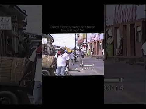 frente al parque de la madre Caucasia antioquia año 1992 #shorts
