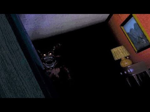 Foxy in the Right hallway (Five Nights at Freddy's 4)