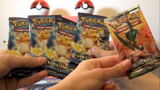 12 Packs of XY Evolutions + 1 Pack of DP Secret Wonders (Pokémon TCG)