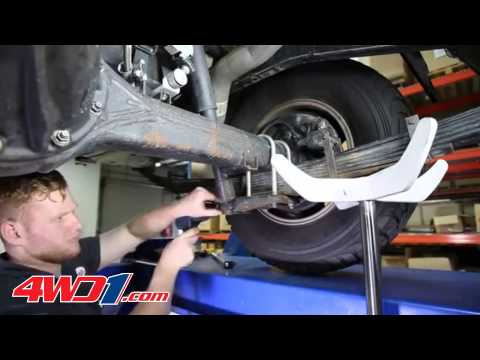 LANDCRUISER 76/78/79 SERIES SUSPENSION AIRBAGS - HOW TO FIT