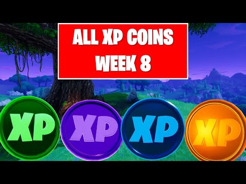 *ALL* XP Coins Locations WEEK 8 | Fortnite Chapter 2 Season 5
