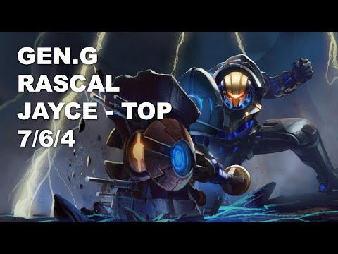 Gen.G Rascal Top Jayce vs Ornn - KR Challenger Patch 10.8