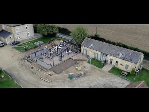 A construction time time lapse, using Litchi Waypoints.