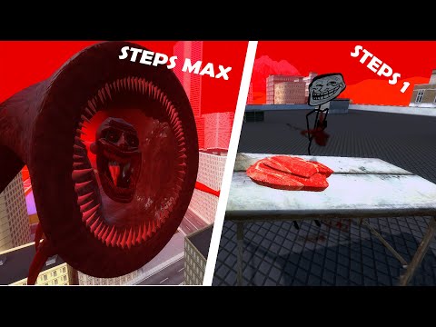 Maw Incident 3D Trollge STEPS MAX - Garry's Mod Sandbox!!