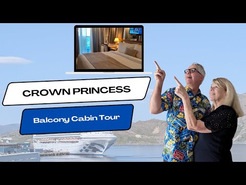 Thumbnail for Crown Princess Balcony Cabin R714 | Princess Cruises Stateroom (Over 50s Travel)